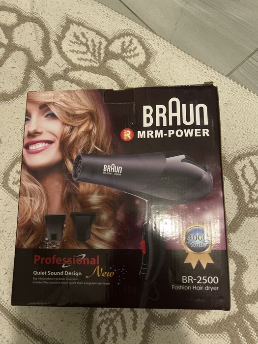 Новый фен Braun