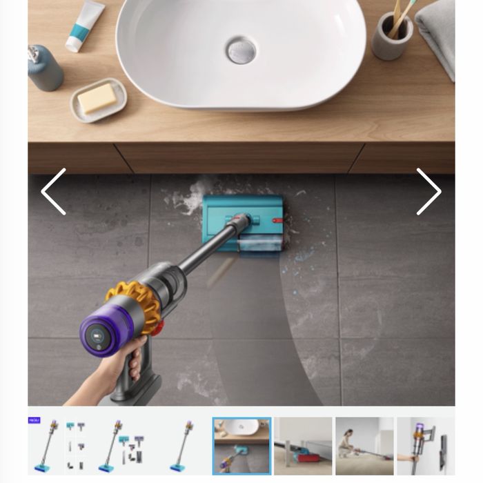 Dyson V15s absolut detect submarin