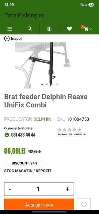 Vand 2 brat feeder si Tava laterala