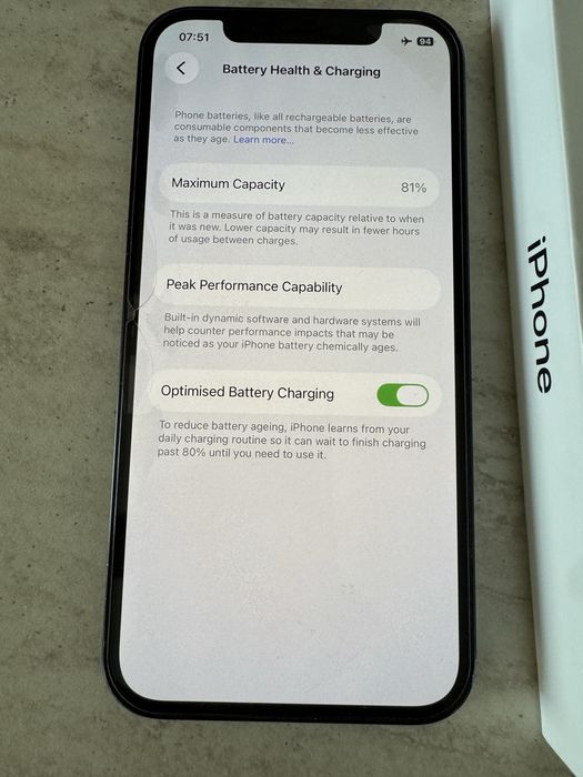 Apple iPhone 12 black 128gb