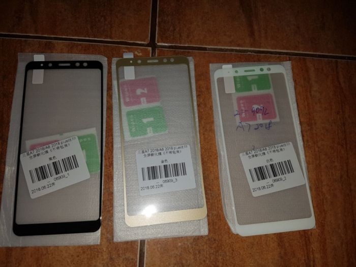 Folii Sticla full lcd Samsung A5/A6/A7/A8/A8+,A10,J2,J3,J4+,J6,J8 2018