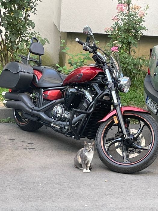 Yamaha stryker înmatriculată