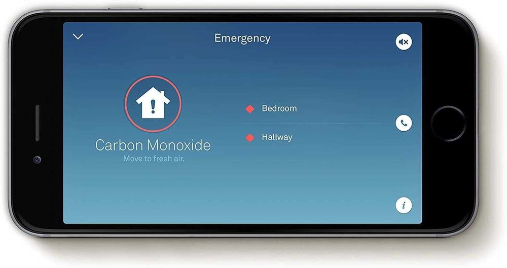Senzor de CO & Fum Nest Protect,Google Nest,pe baterii,Wi-Fi ,sigilat