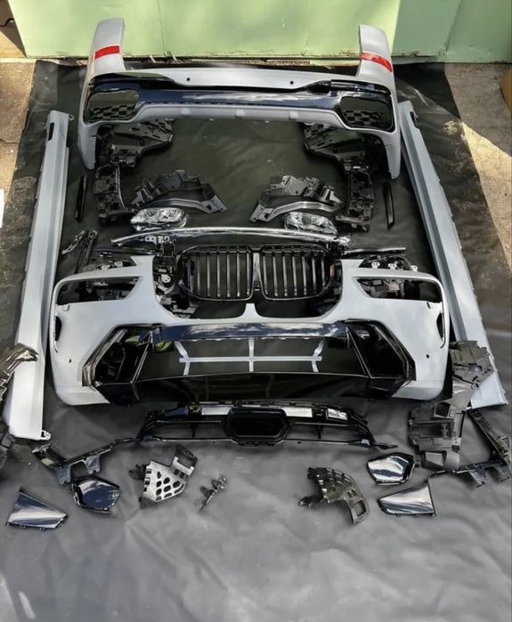 Обвес бампера BMW X7 G07 рестайлинг LCI М пакет