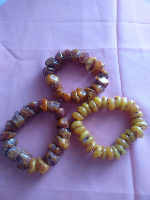 Браслет из янтаря