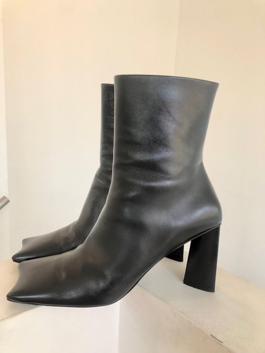 Естествена кожа оригинални Balenciaga женски боти