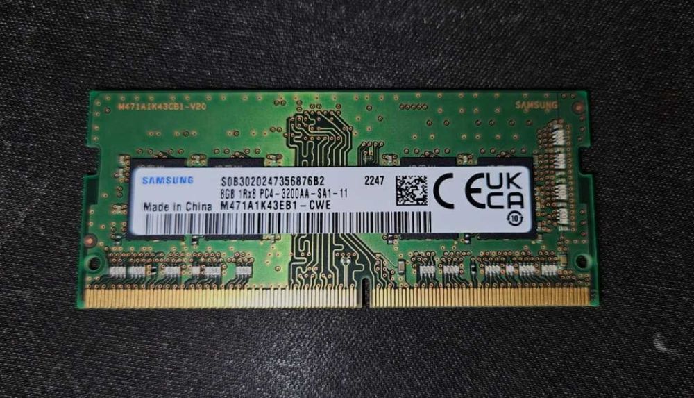 2x Memorie RAM laptop 8GB DDR4 3200MHz