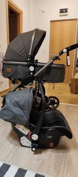 Vand carucior 3 in 1 pentru bebelusi