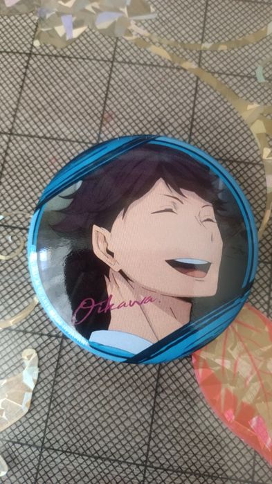 Аниме значок волейбол Ойкава Тоору