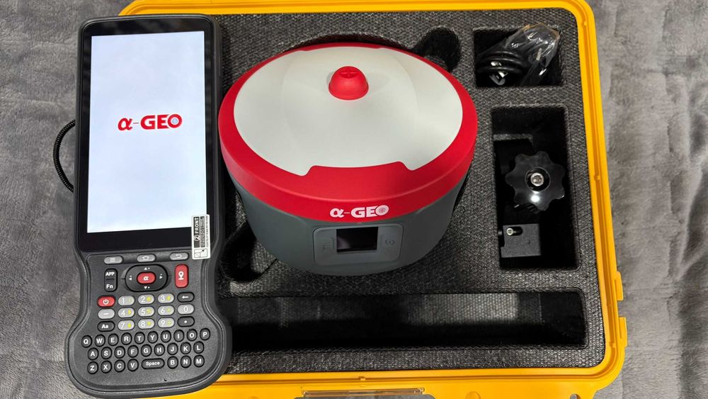 AlphaGeo Ultra Laser+VR+AR, RTK GNSS South Foif GeoMax Unistrong Leica