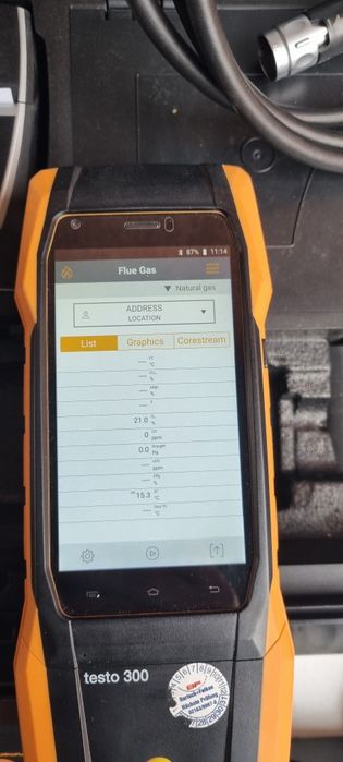 Testo 300 +Accesorii Aproape nou