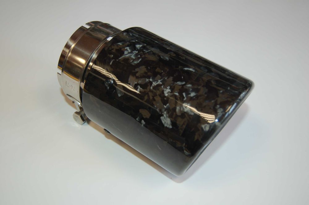 Накрайник универсален къргъл от кован карбон