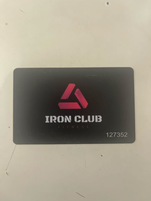 Безлимитный абонимент IronClub