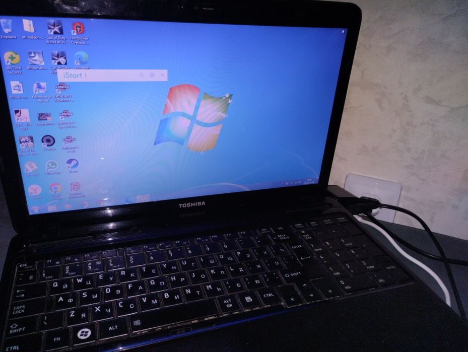 Ноутбук TOSHIBA продам или обменяю