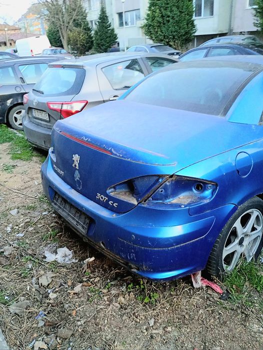 500 ЕВРО Peugeot 307cc 2.0 бензин -газ Цяла за Части