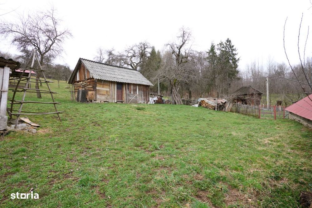 Casa  la munte cu teren generos in Com. Nucsoara, loc. Slatina jud. A