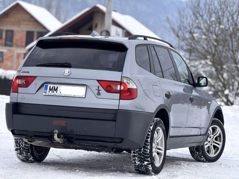 Bmw x3 - x drive - an 2006 - 2.0d 150 cp - interior piele crem -