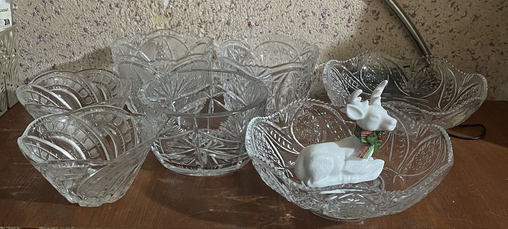 Продаются вазочки хоусталь