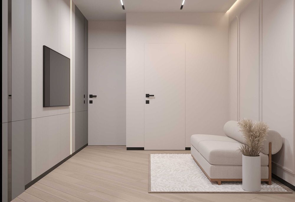 Современные скрытые двери: стиль, гармония, функциональность