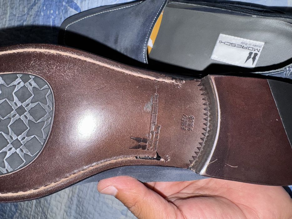 Мужские лоферы премиум класса MORESCHI сделанно в Италии