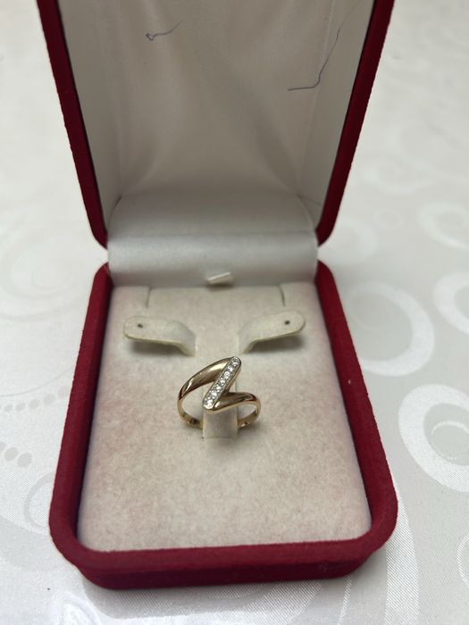 Золотое кольцо 585 пробы Россия