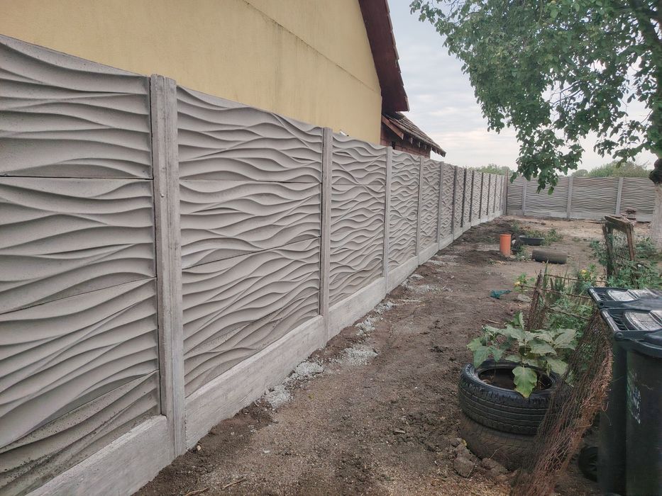 Prefabricate garduri din Beton.