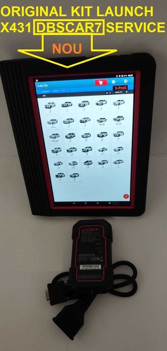 Kit Tester Auto Launch X431 Dbscar7 + Tableta Originala X431 10.1 inch