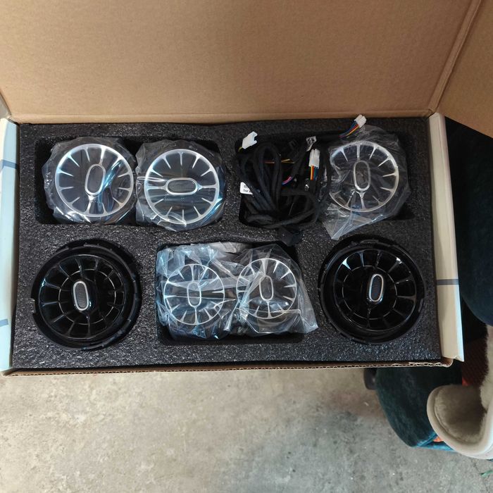 Светещи духалки за в мерцедес A200, W247, cla