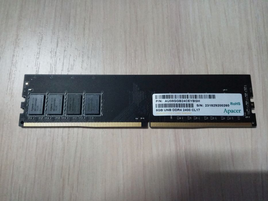 Обмен ОЗУ DDR4 8gbx2