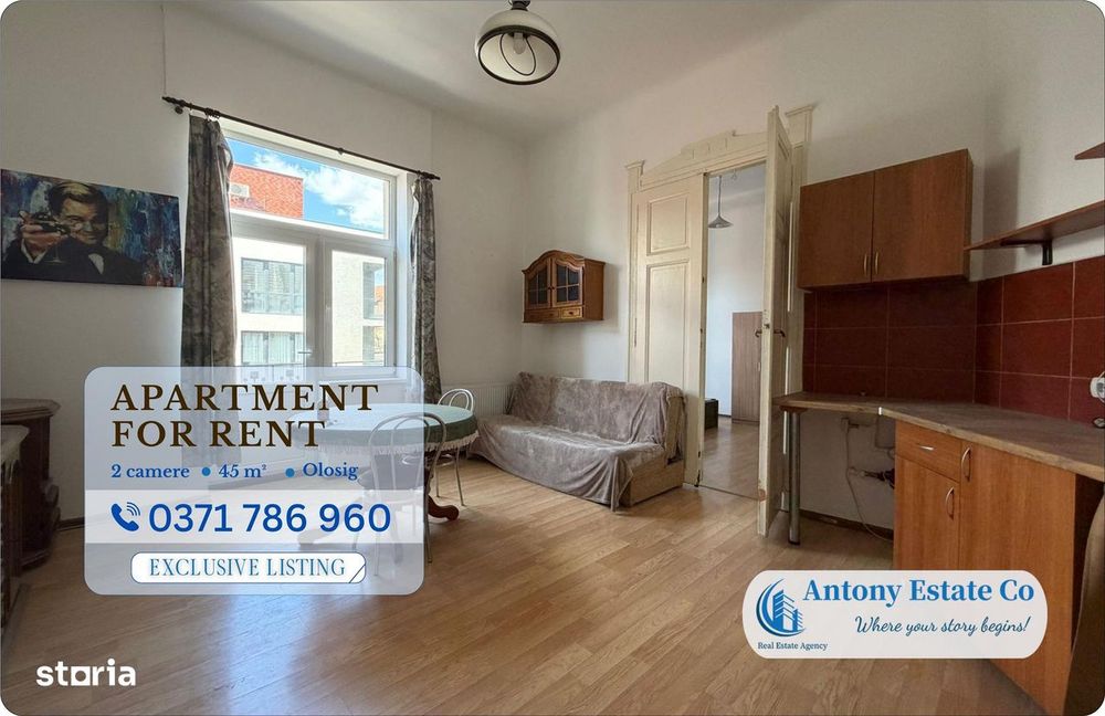 Apartament de inchiriat, 2 camere, Olosig Oradea