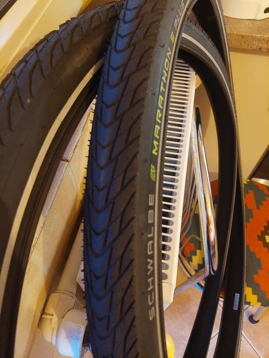 Anvelope - Cauciucuri Schwalbe Marathon  e-plus  antipană cu Reflex