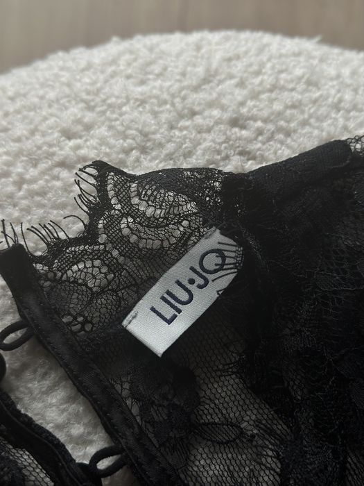 Боди Liu Jo с дантелени ръкави