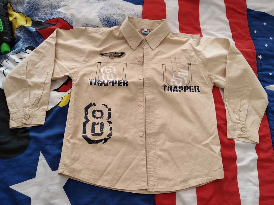 Дрехи за 7 г., две ризи, елече и суитчер