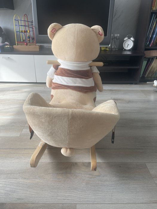 Люлка плюшена Bear каки