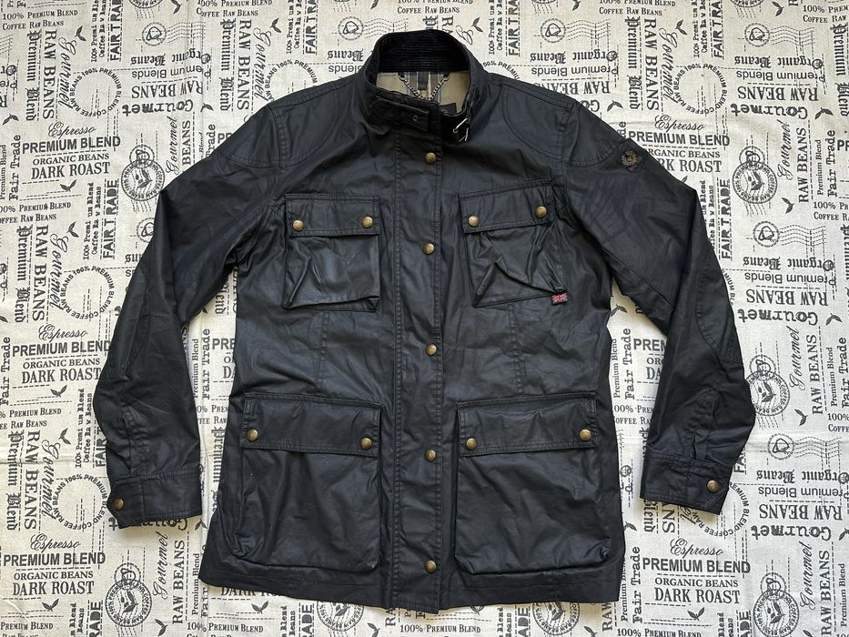 Belstaff Trialmaster 1948 waxed original motorcycle jacket яке.S