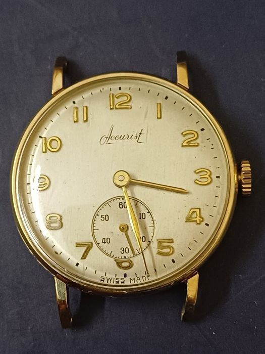Ceas Accurist  aur 9k