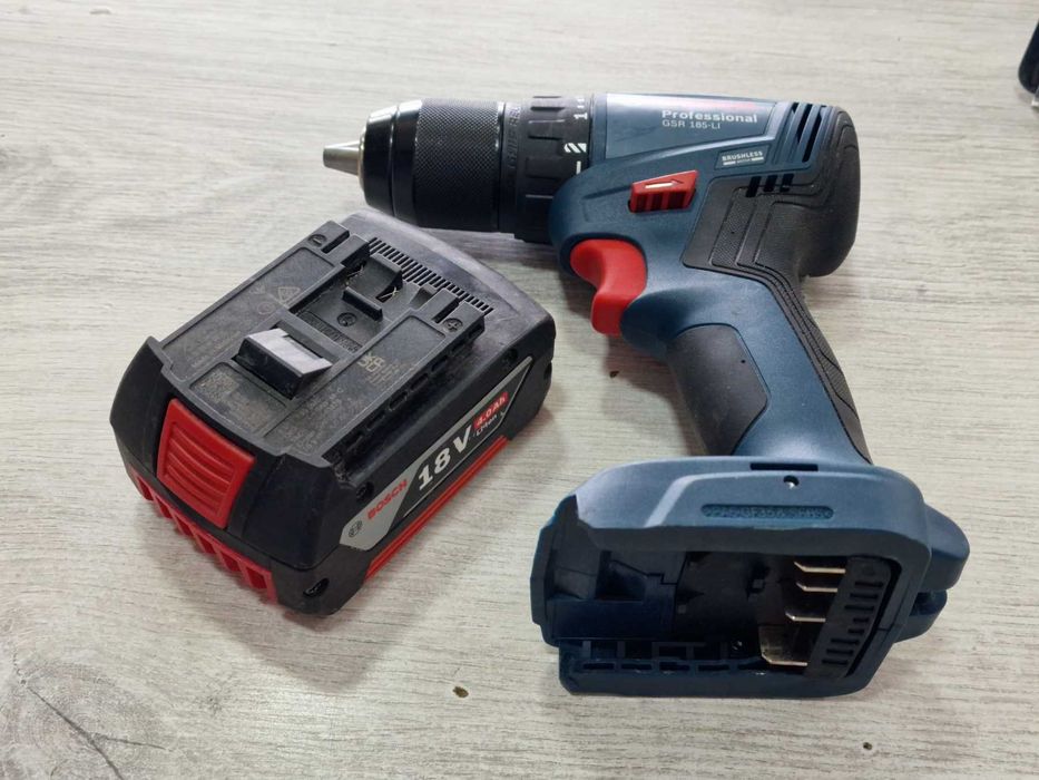 Акумулаторен безчетков винтоверт Bosch GSR 185-LI