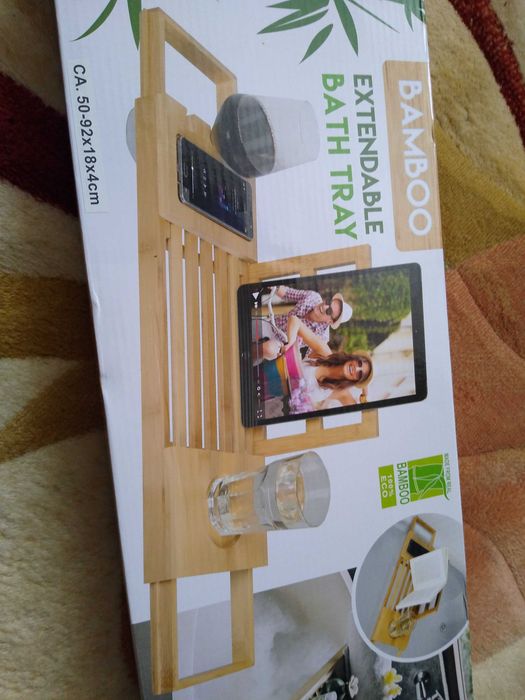 Măsuță suport cafeluță la baie sau la pat (very cool)