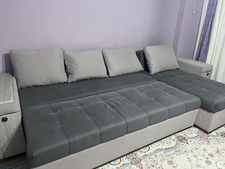 Диван угловой  шкаф