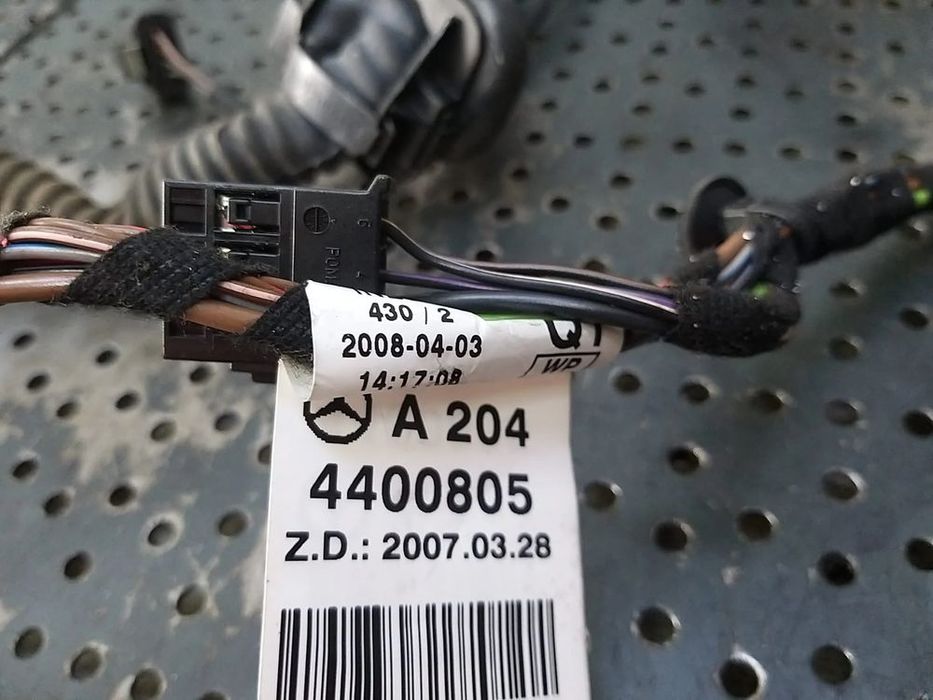Cablaj instalatie electrica usa dreapta spate mercedes c class w204 a2044400805
