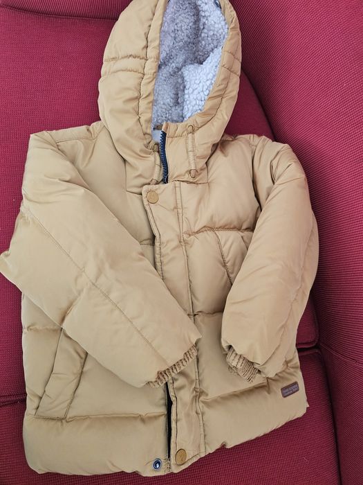 Зимняя куртка Zara для 2-3 лет