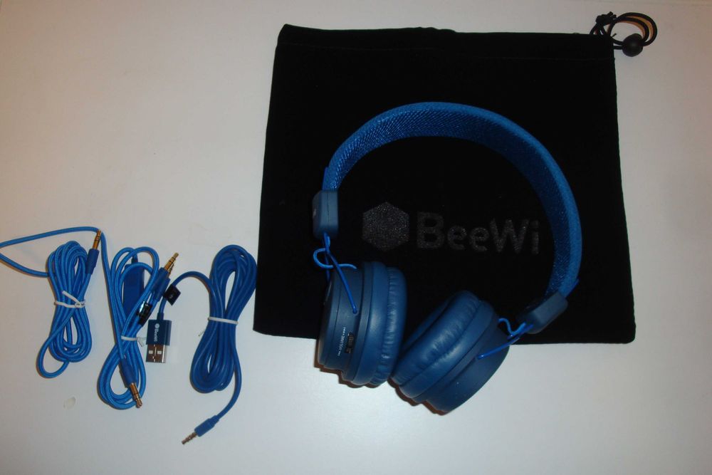 BeeWi BBH120 casti cu microfon jack si bluetooth