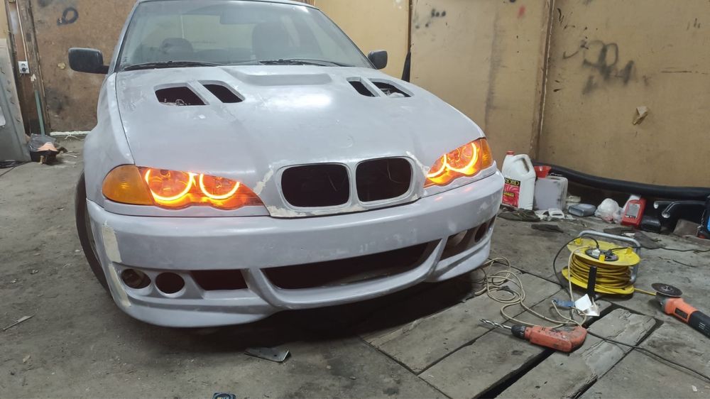 Продам м бампер на бмв е 46