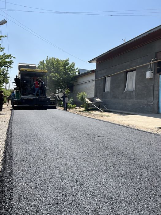 Asfalt yotqizish xizmati Samarqand shaxar va viloyatlari buylab