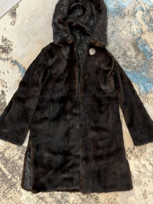 Шуба мутон и норка новые