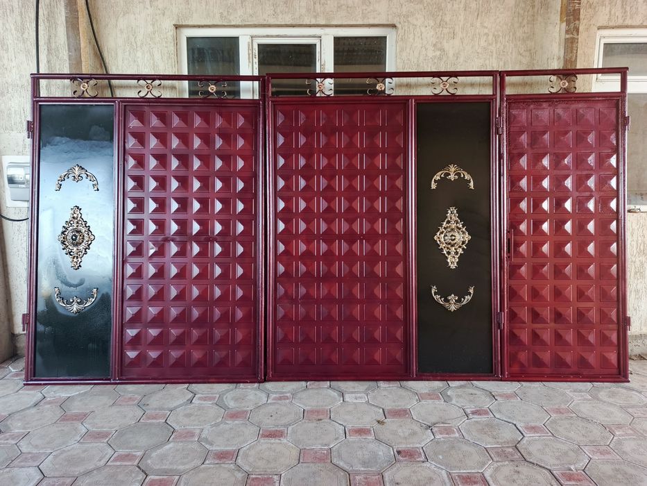 Продам ворота с калиткой