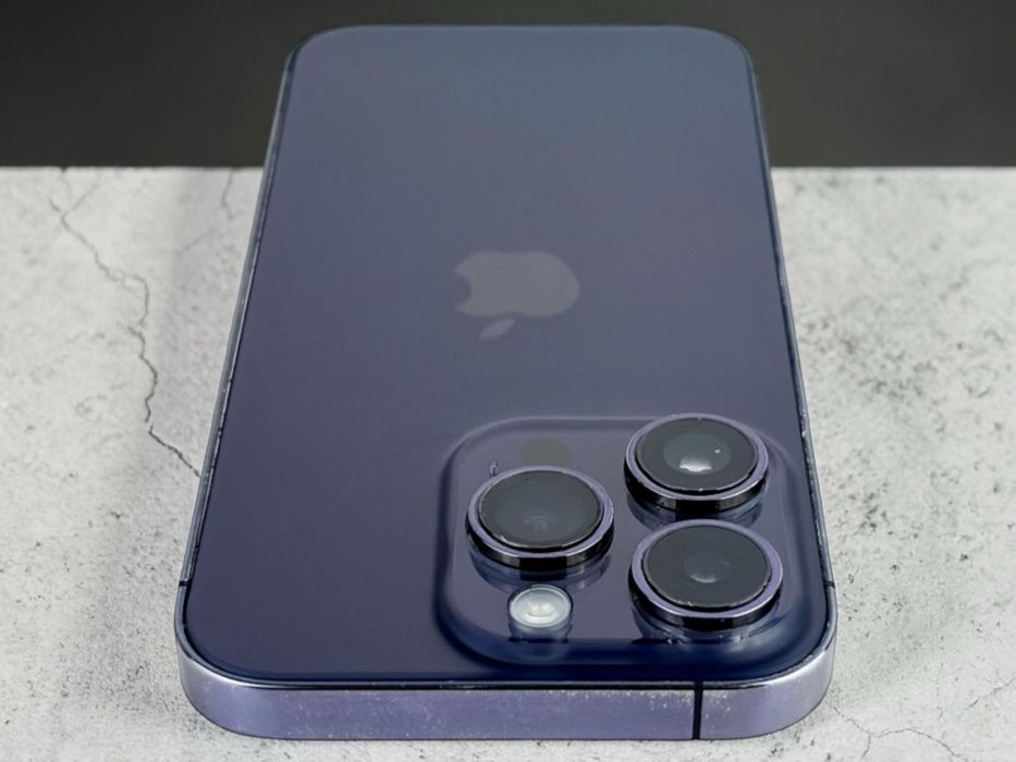 Apple iPhone 14 Pro 128GB USA Deep Purple 100% Батерия! Гаранция!