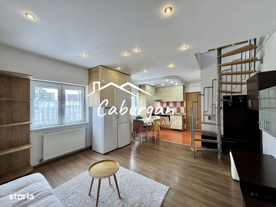 Apartament cu 3 camere, 76mp utili, mobilat, orientare Estica