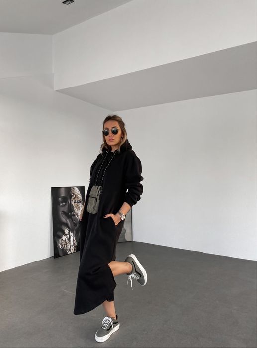 Продам Платье-свитшот утепленное