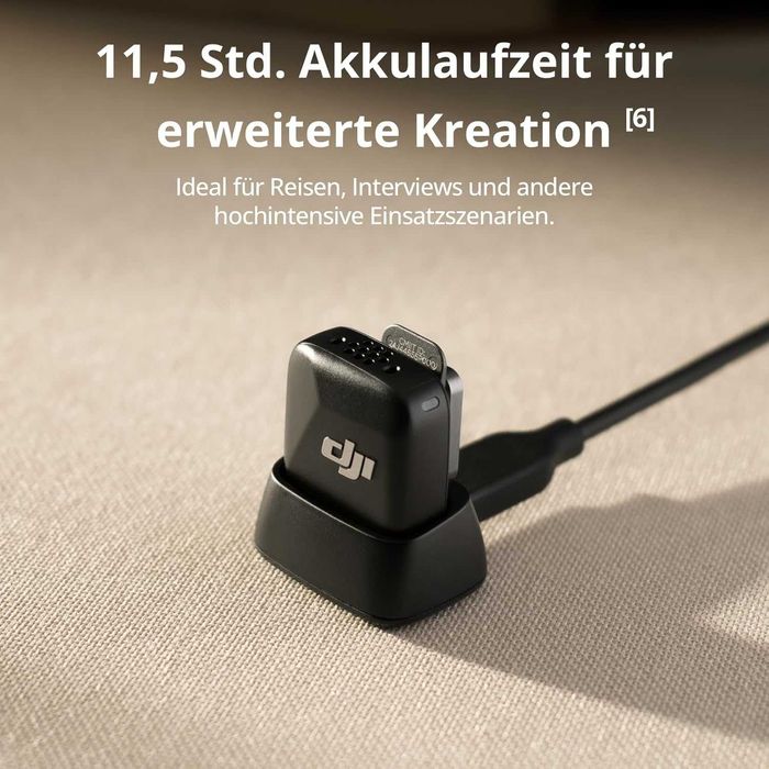 DJI Mic Mini Безжичен Микрофон, Обхват 300 м